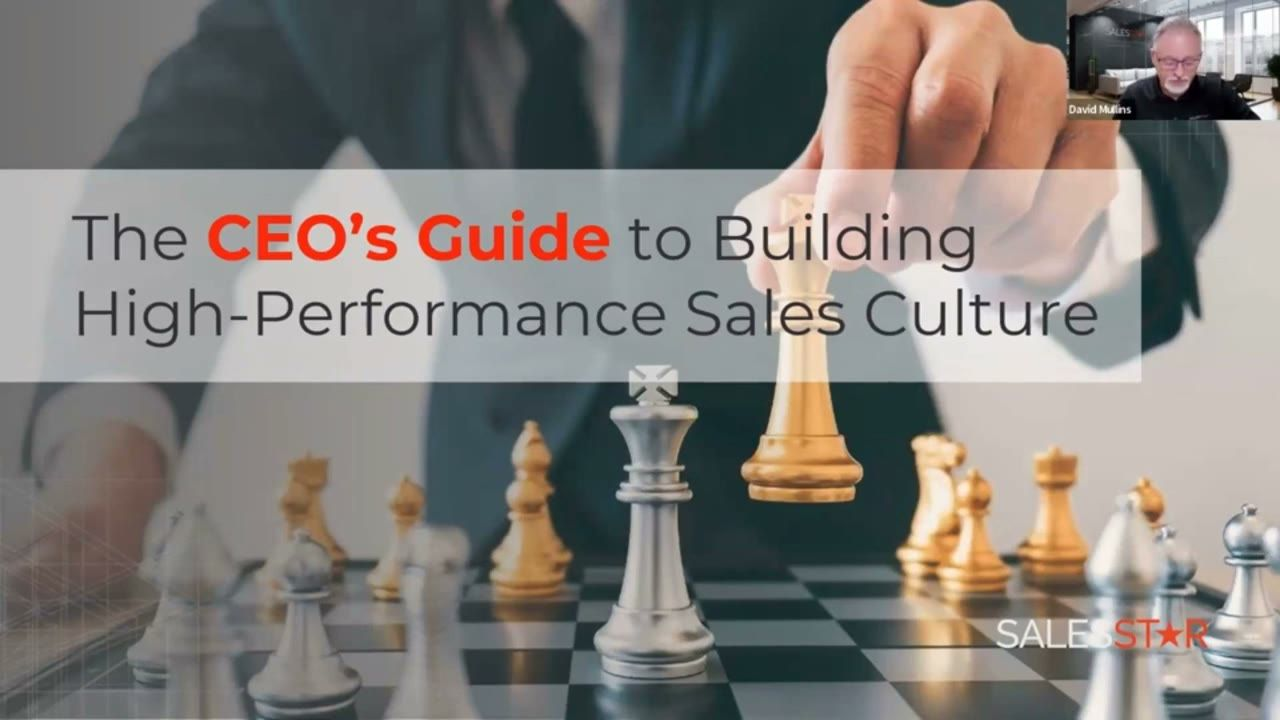 Two SalesStar coaches presenting to CEOs on building a high-performance sales culture