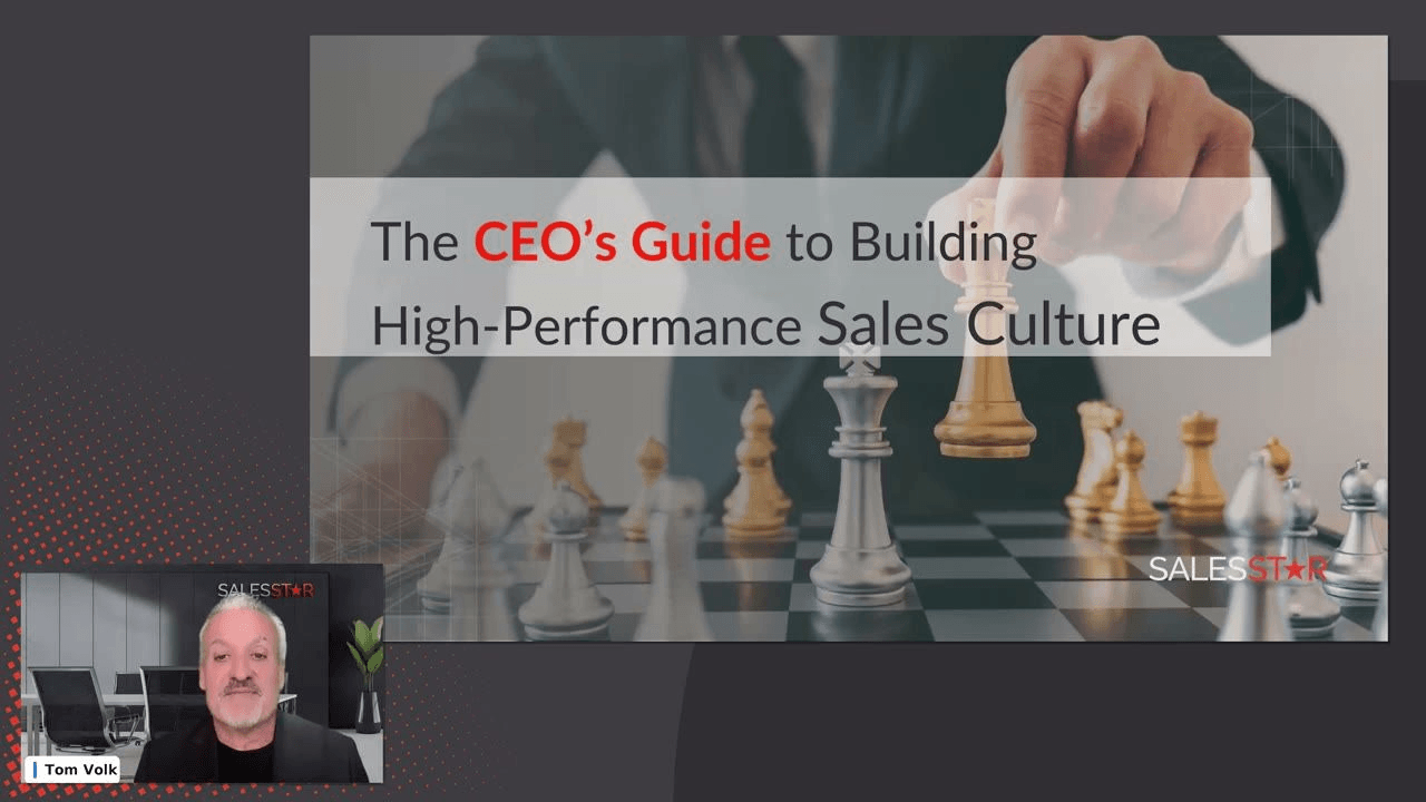 Two SalesStar coaches presenting a webinar for CEOs on building high performance sales teams