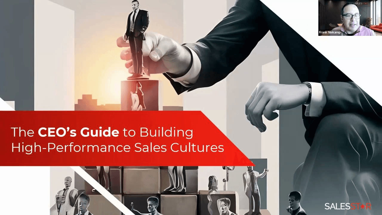 SalesStar coaches David Mullins and Frank Niekamp presenting a webinar on sales culture